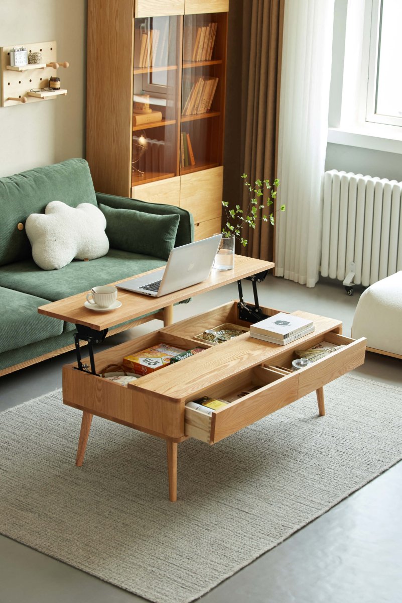 Carmine Lift Top Coffee Table - Exclusivia