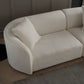 CARTER Boucle Sectional Sofa - Exclusivia