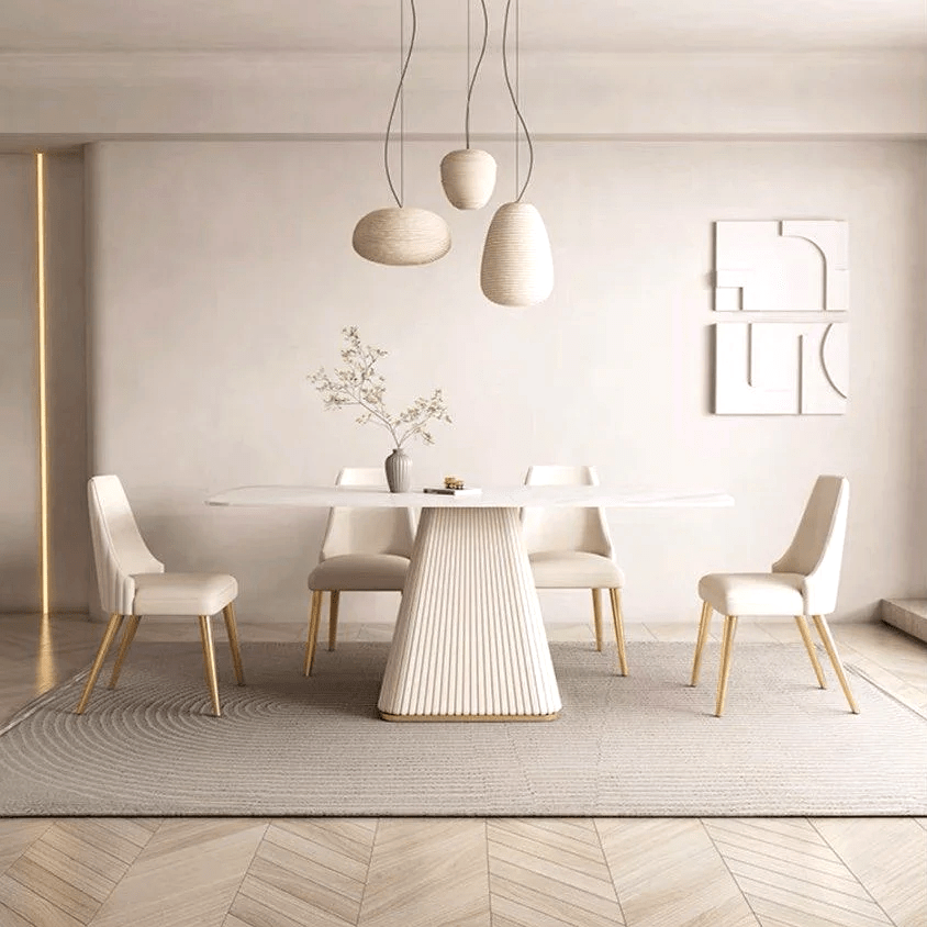 CASSIA Modern Sintered Stone Dining Table - Exclusivia
