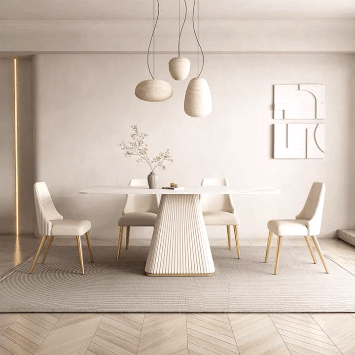 CASSIA Modern Sintered Stone Dining Table - Exclusivia