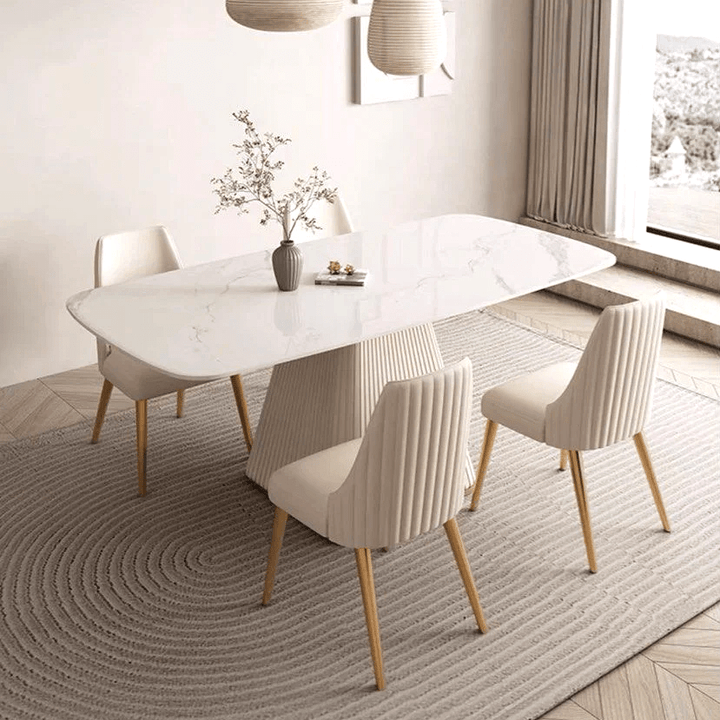CASSIA Modern Sintered Stone Dining Table - Exclusivia