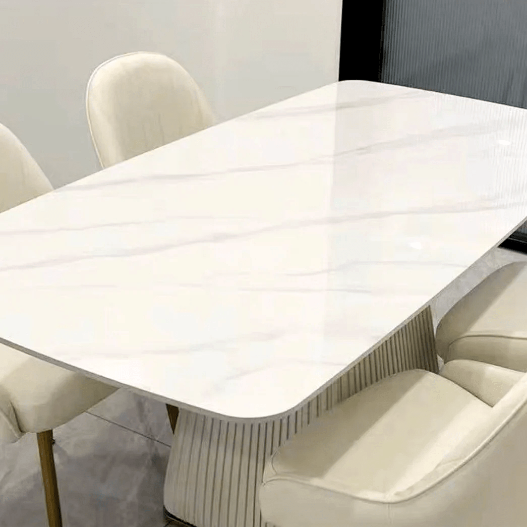 CASSIA Modern Sintered Stone Dining Table - Exclusivia
