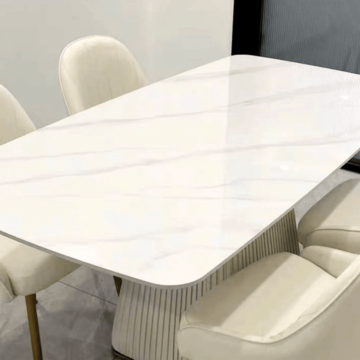 CASSIA Modern Sintered Stone Dining Table - Exclusivia