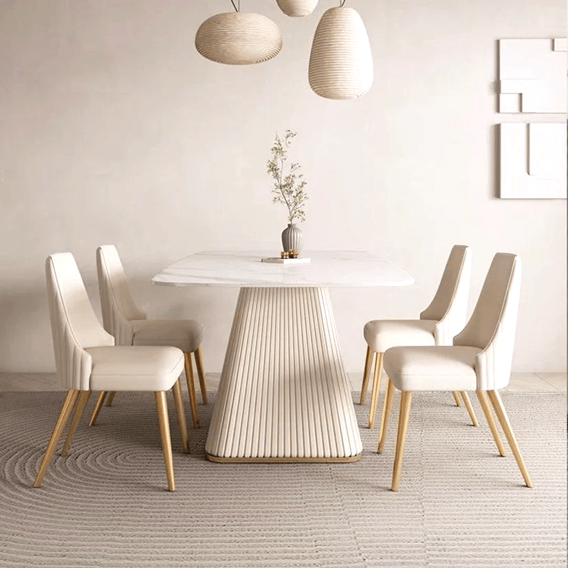 CASSIA Modern Sintered Stone Dining Table - Exclusivia