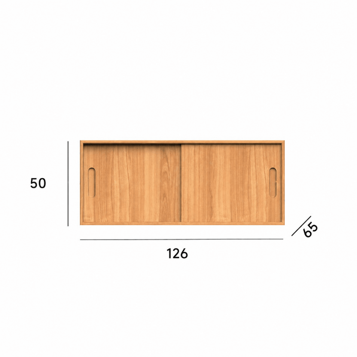 Cerise Japandi Solid Wood Wardrobe - Exclusivia