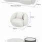 CHARLOTTE Modern Fabric / Leather Sofa - Exclusivia