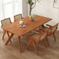 CHAYA Modern Solid Wood Dining Table - Exclusivia