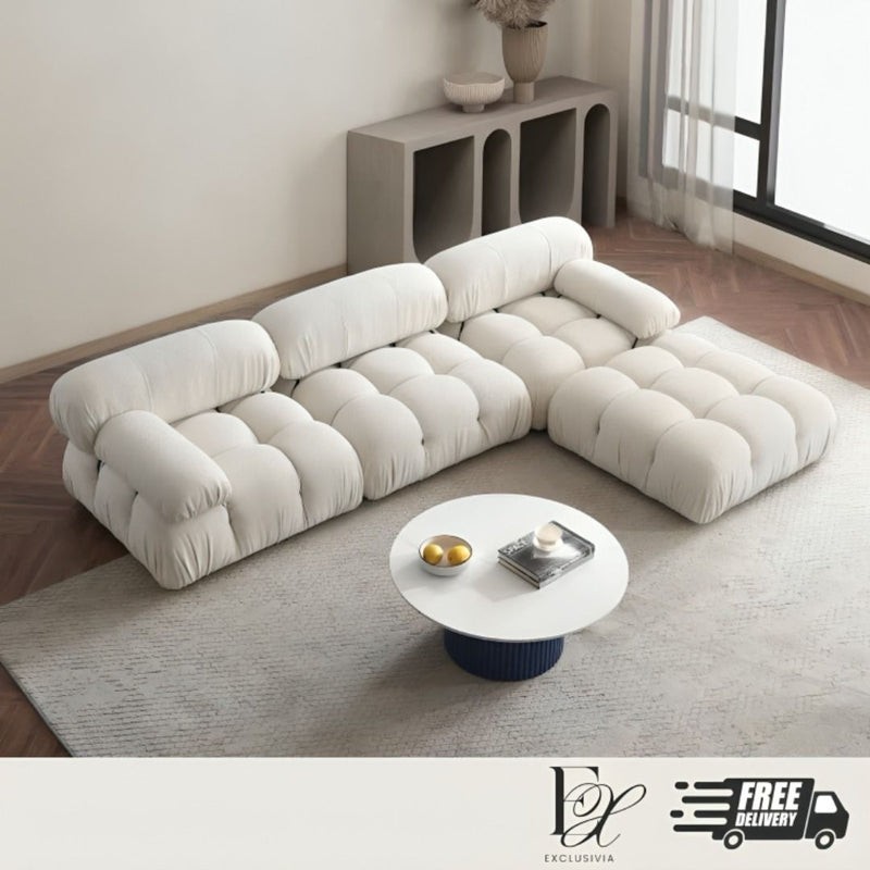 CHEVENY Modern Boucle Sofa - Exclusivia