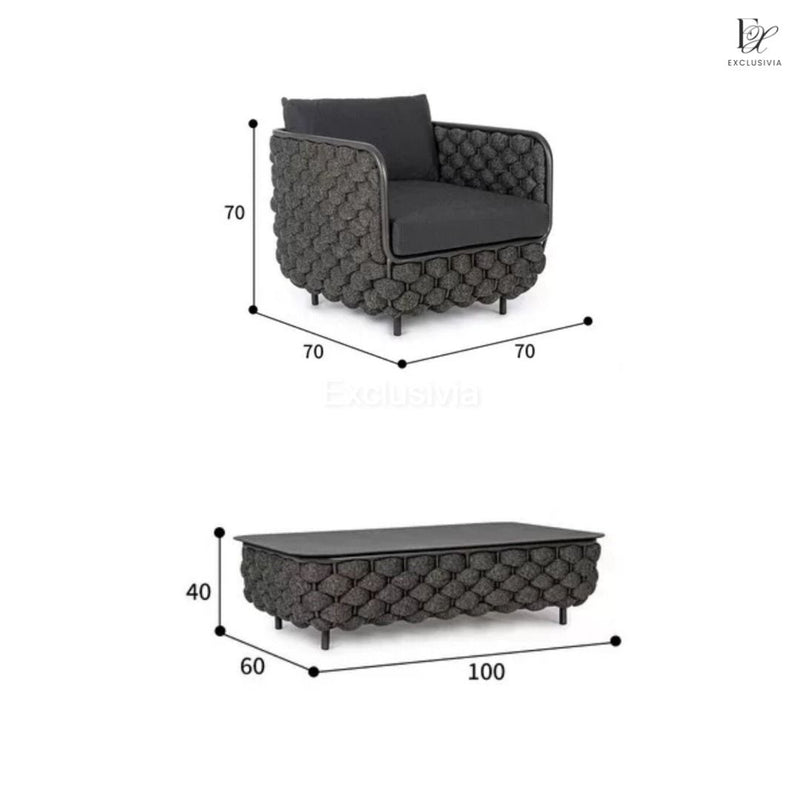 CHUB Modern Outdoor Sofa - Exclusivia