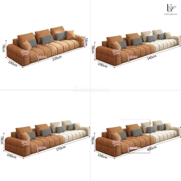 CLASUROL Modern Sofa - Exclusivia