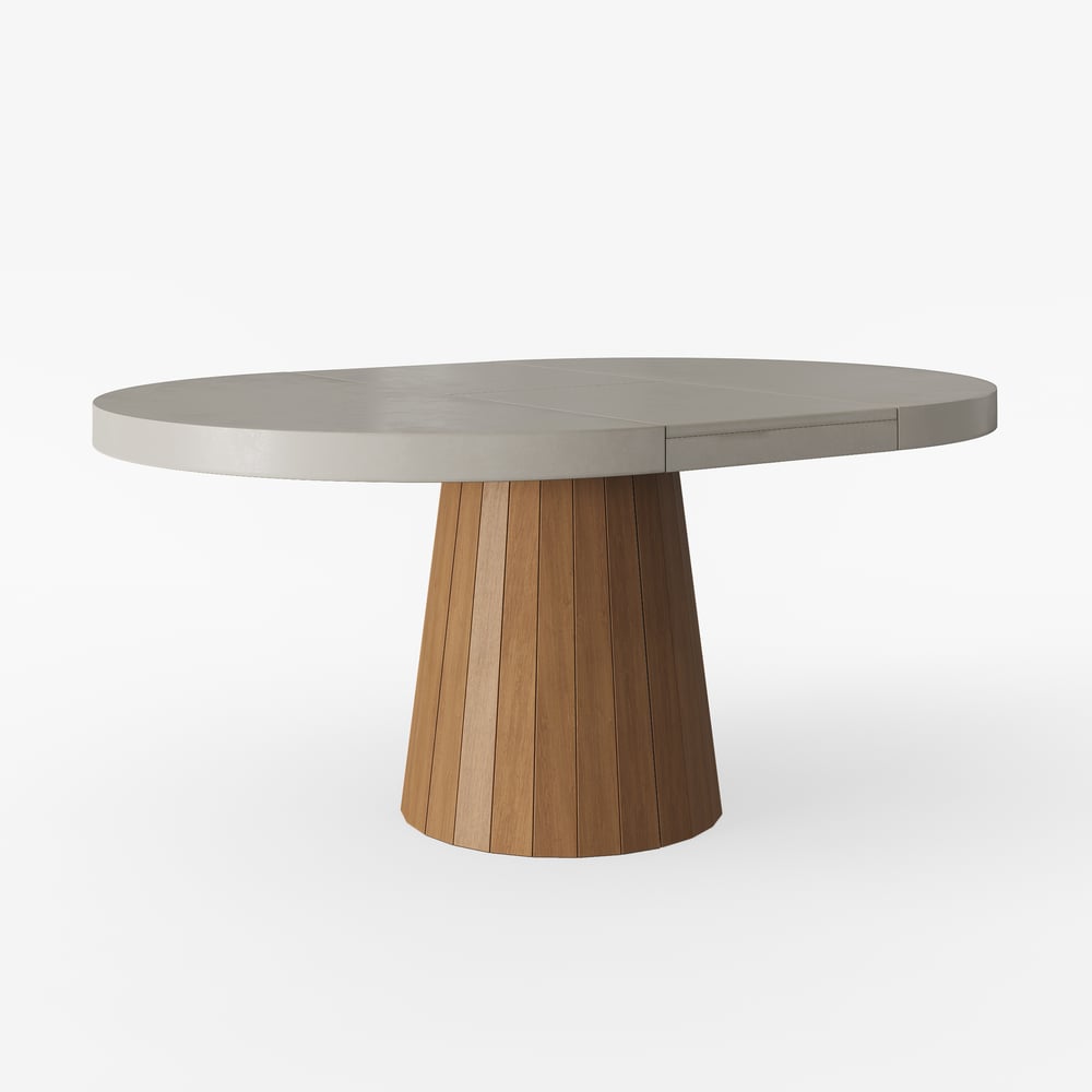 Aira Japandi Extendable Dining Table