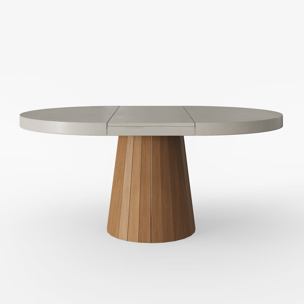 Aira Japandi Extendable Dining Table