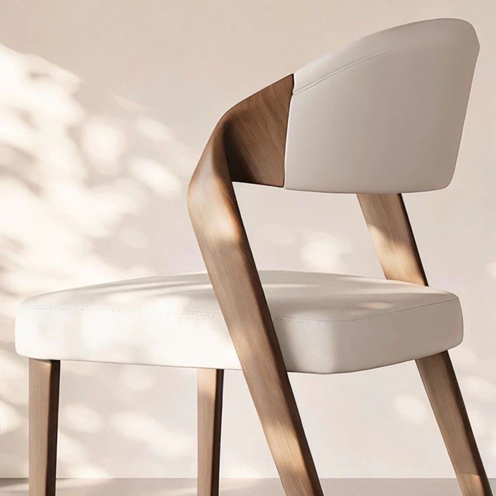 Corvin Minimalist Wood Chair - Exclusivia