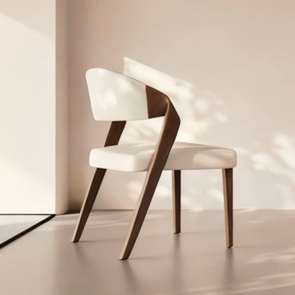 Corvin Minimalist Wood Chair - Exclusivia