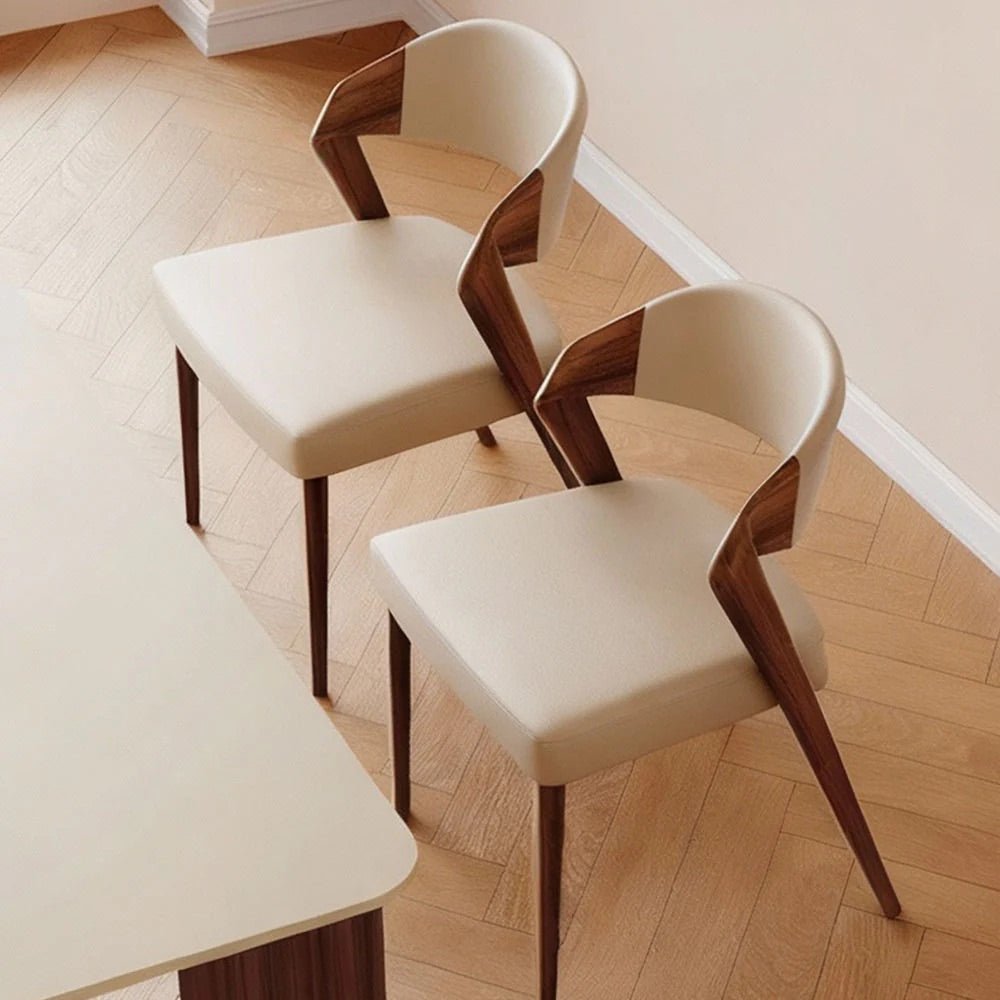 Corvin Minimalist Wood Chair - Exclusivia