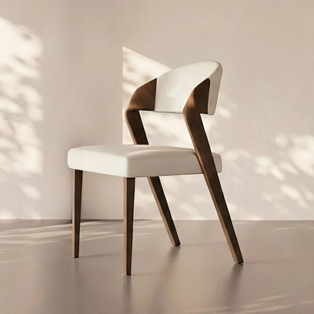 Corvin Minimalist Wood Chair - Exclusivia