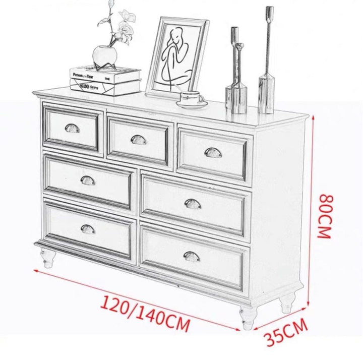 Cosimo Victorian Chest Of Drawers - Exclusivia