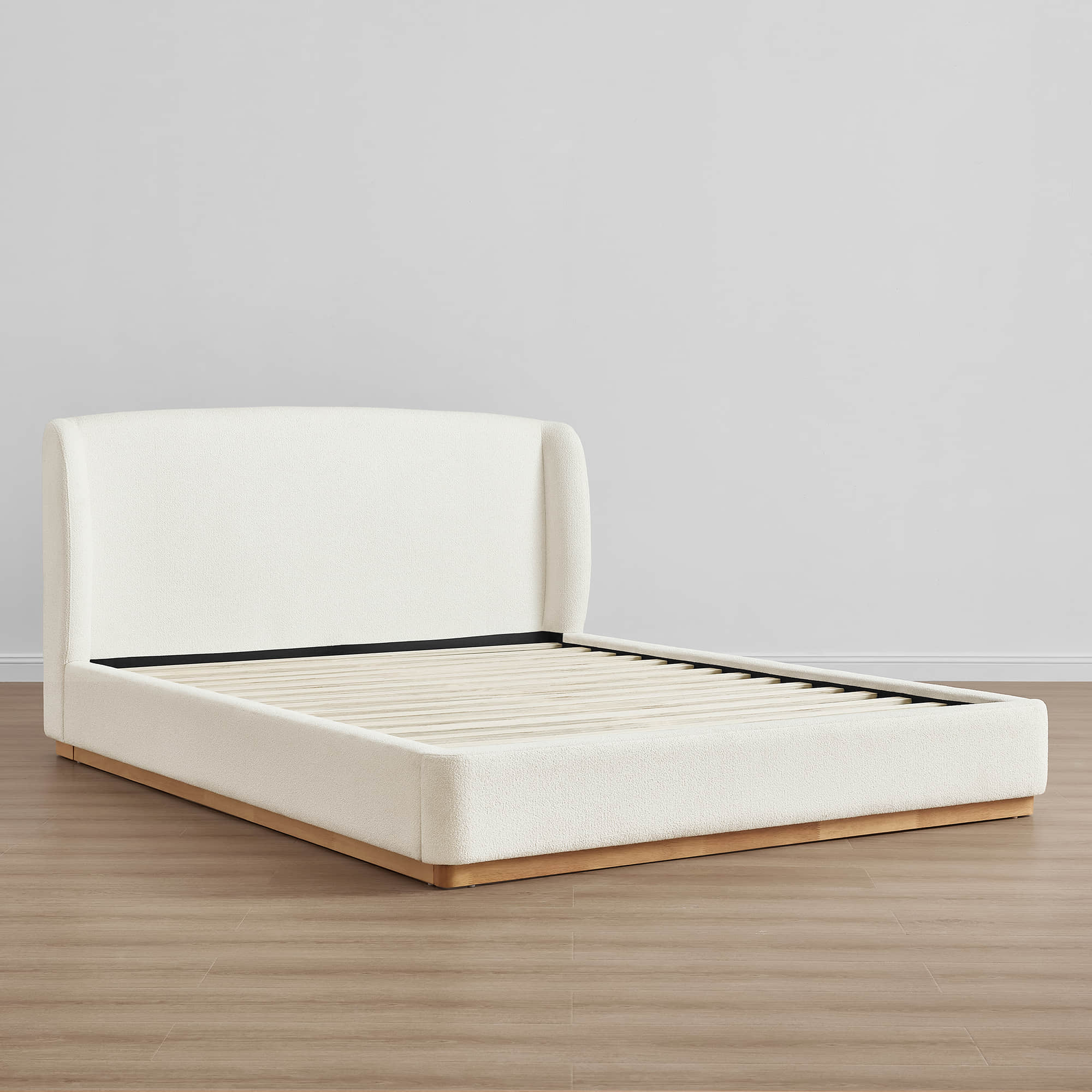 Ronan Bouclé Platform Bed