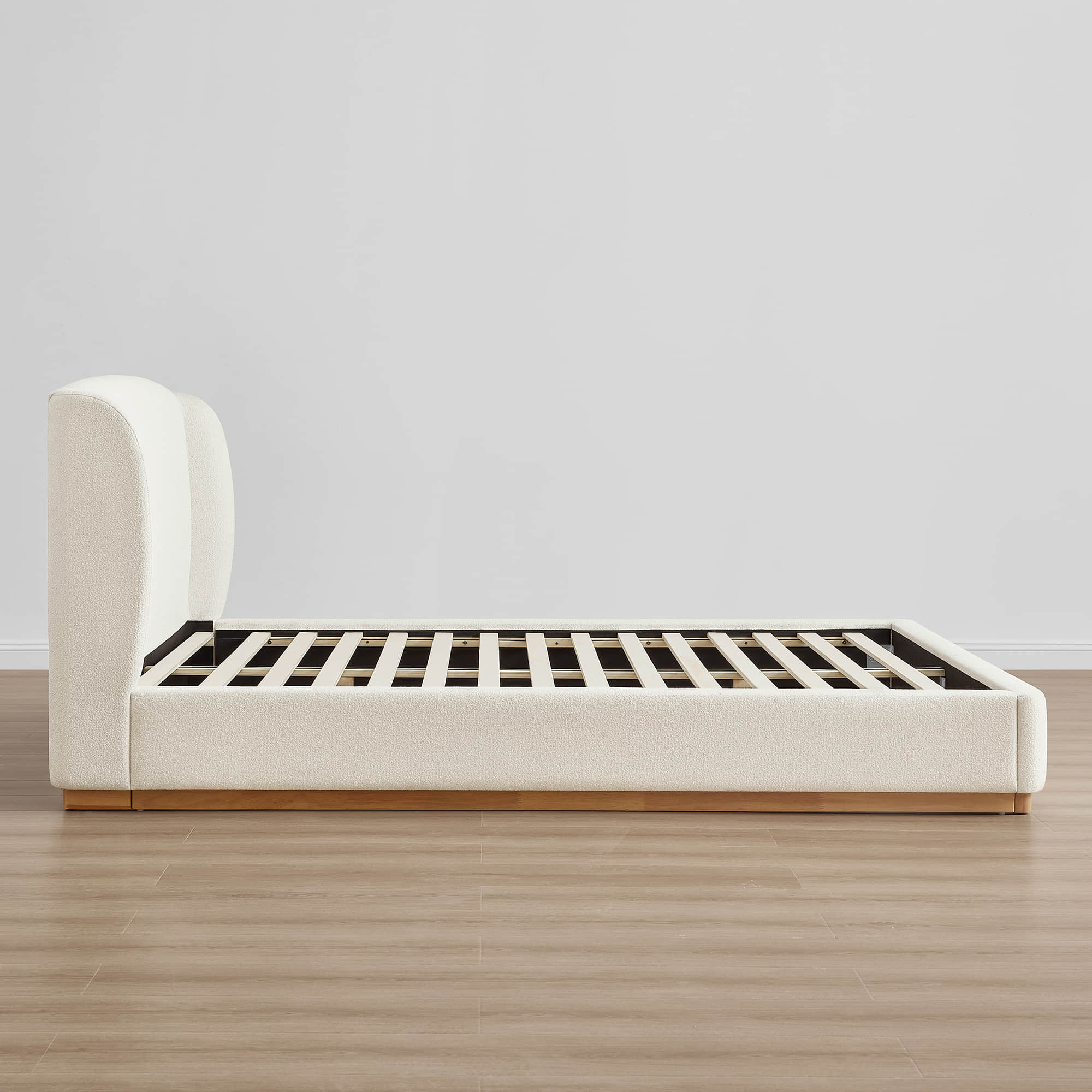 Ronan Bouclé Platform Bed