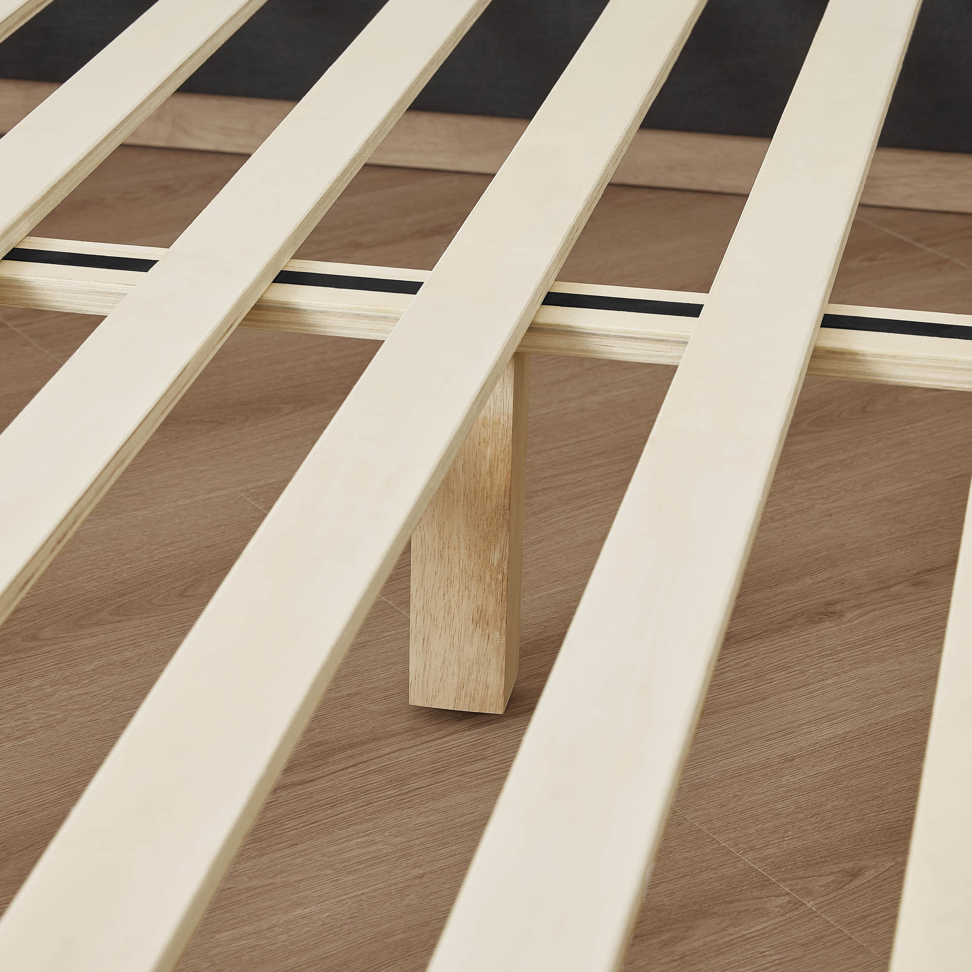 Ronan Bouclé Platform Bed