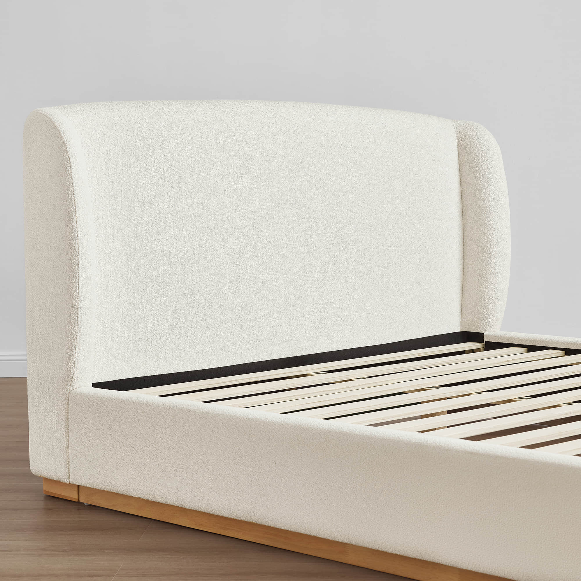 Ronan Bouclé Platform Bed