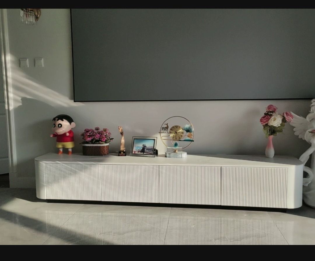 CREAME Modern Marble TV Console - Exclusivia