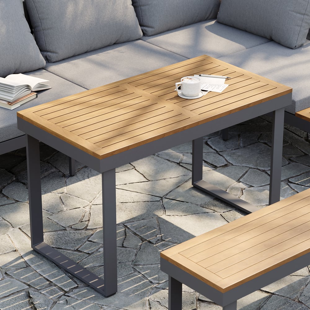 Cresta Contemporary Outdoor Sectional Sofa Set - Exclusivia