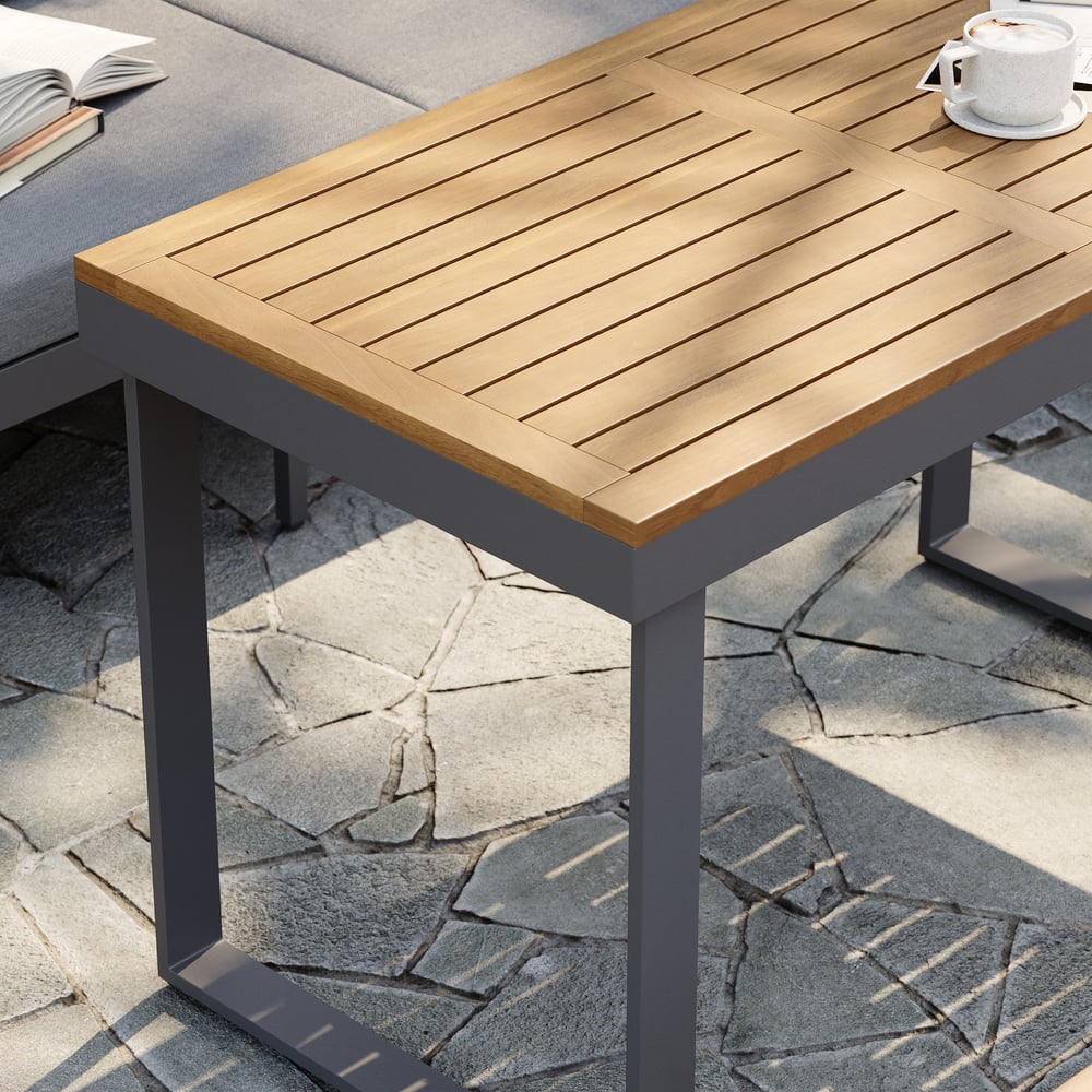 Cresta Contemporary Outdoor Sectional Sofa Set - Exclusivia