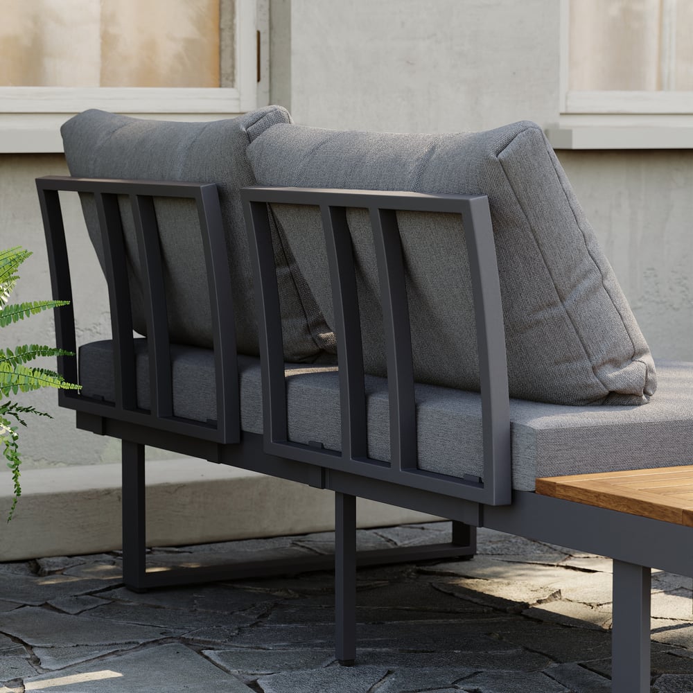 Cresta Contemporary Outdoor Sectional Sofa Set - Exclusivia