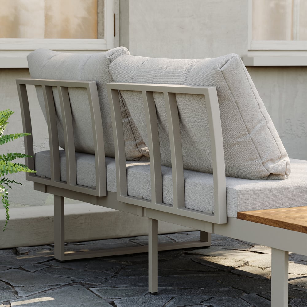 Cresta Contemporary Outdoor Sectional Sofa Set - Exclusivia