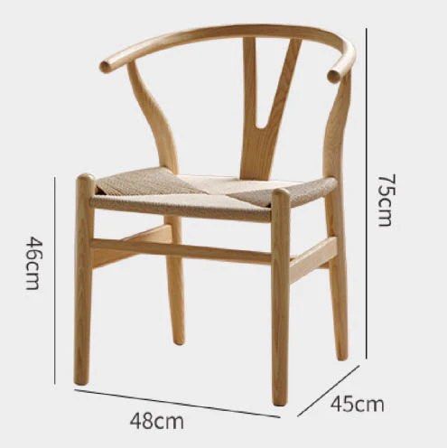 Dale Modern Wishbone Dining Chair - Exclusivia