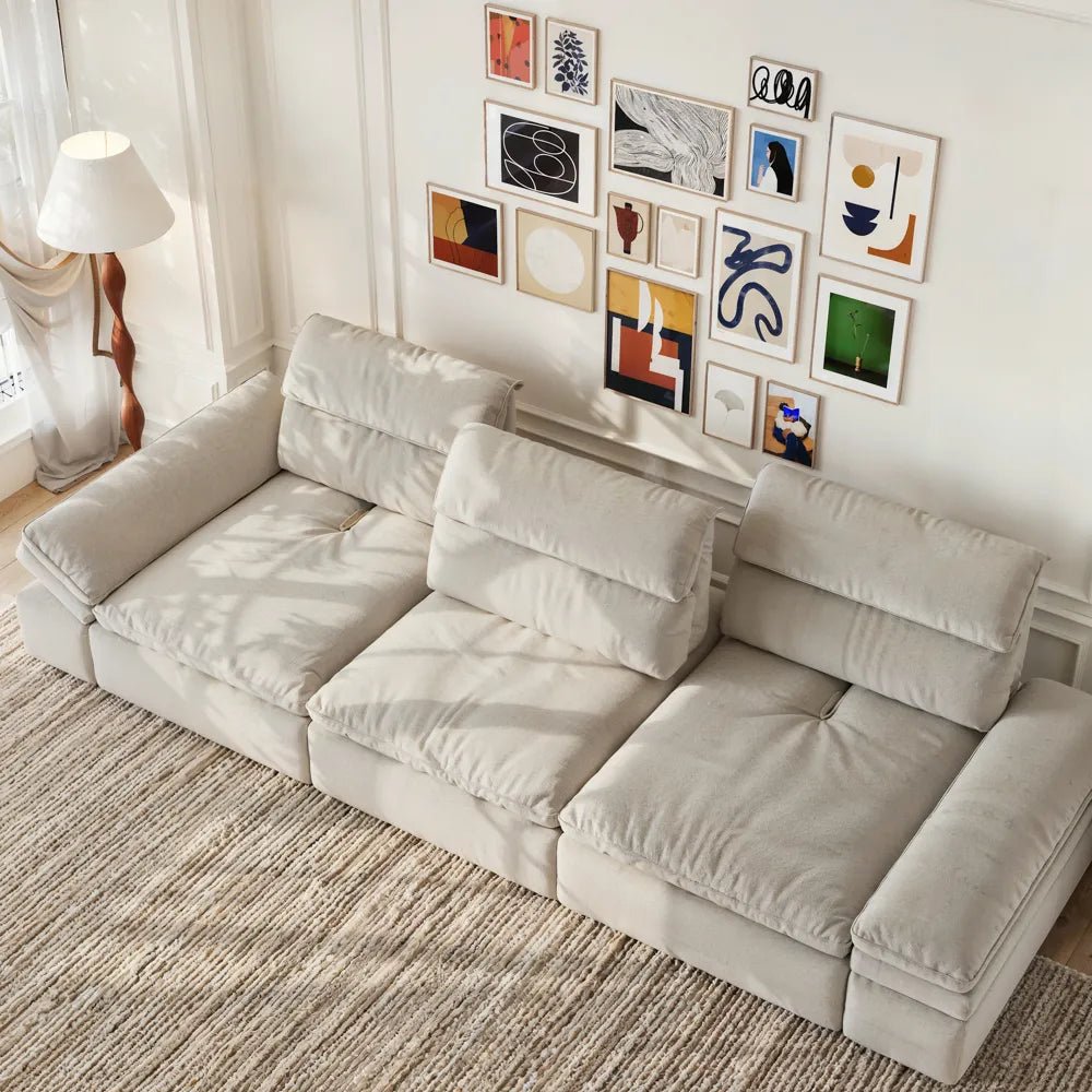 DeepEase Adjustable Modular Loveseat - Exclusivia