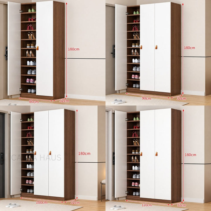 DENZA Modern Shoe Cabinet - Exclusivia