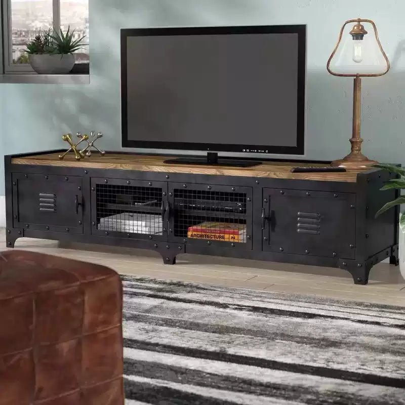 Detroit Metal TV Cabinet - Exclusivia