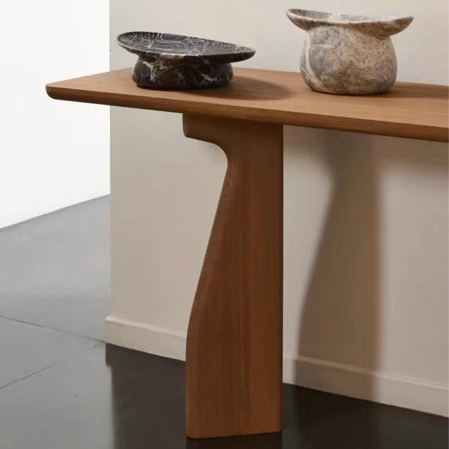 CARMA Modern Solid Wood Console Table