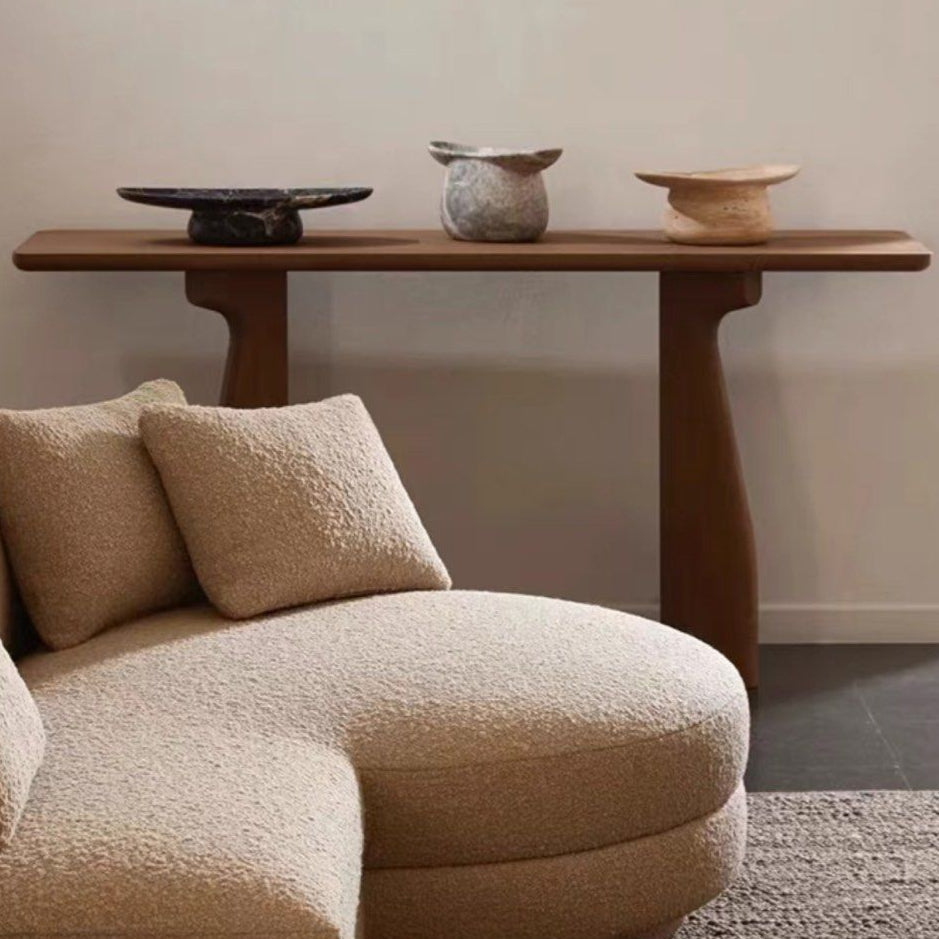 CARMA Modern Solid Wood Console Table