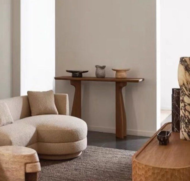 CARMA Modern Solid Wood Console Table