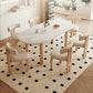 DOVE Japandi Sintered Stone Dining Table - Exclusivia