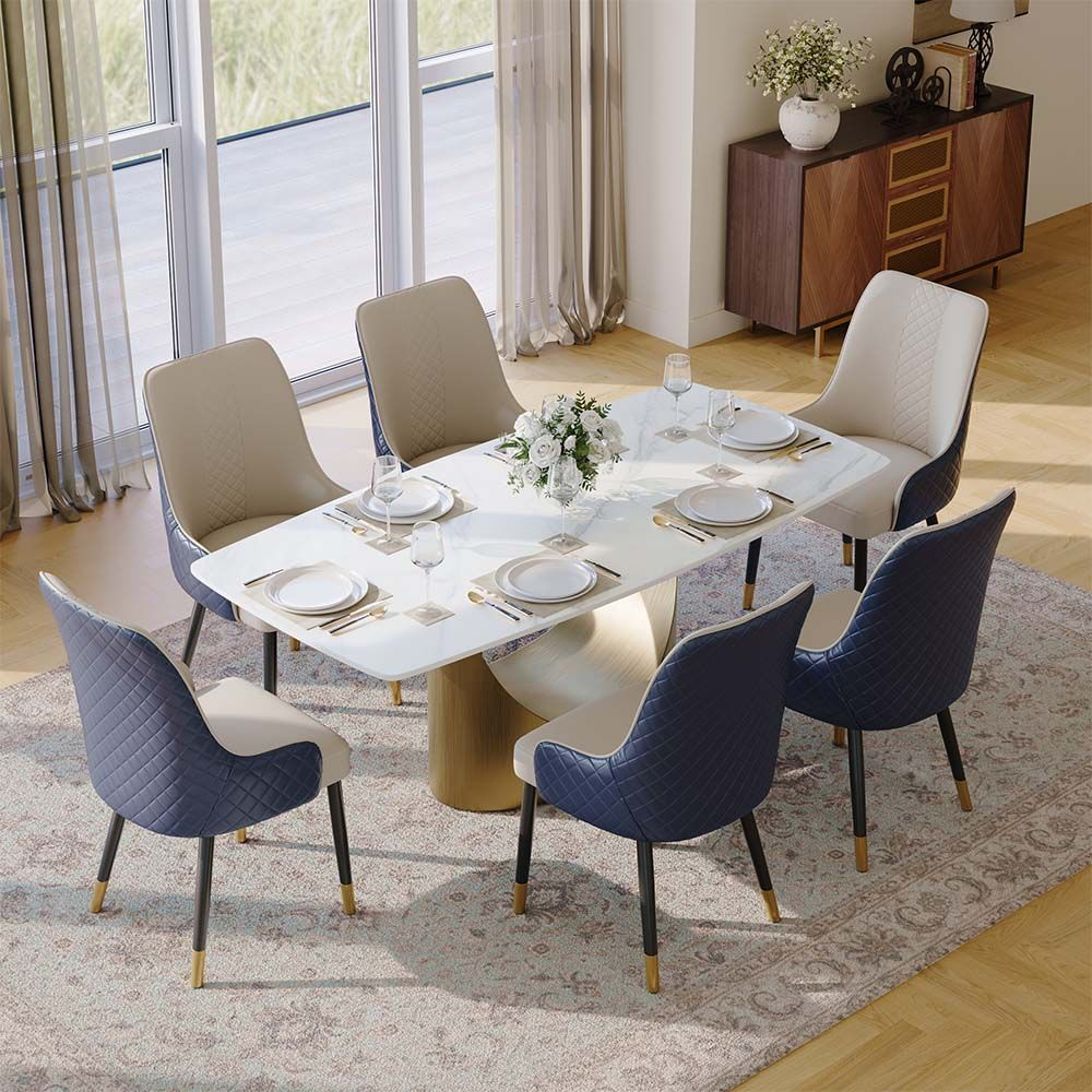 Norrin – Set of 2 Modern Upholstered Dining Chairs