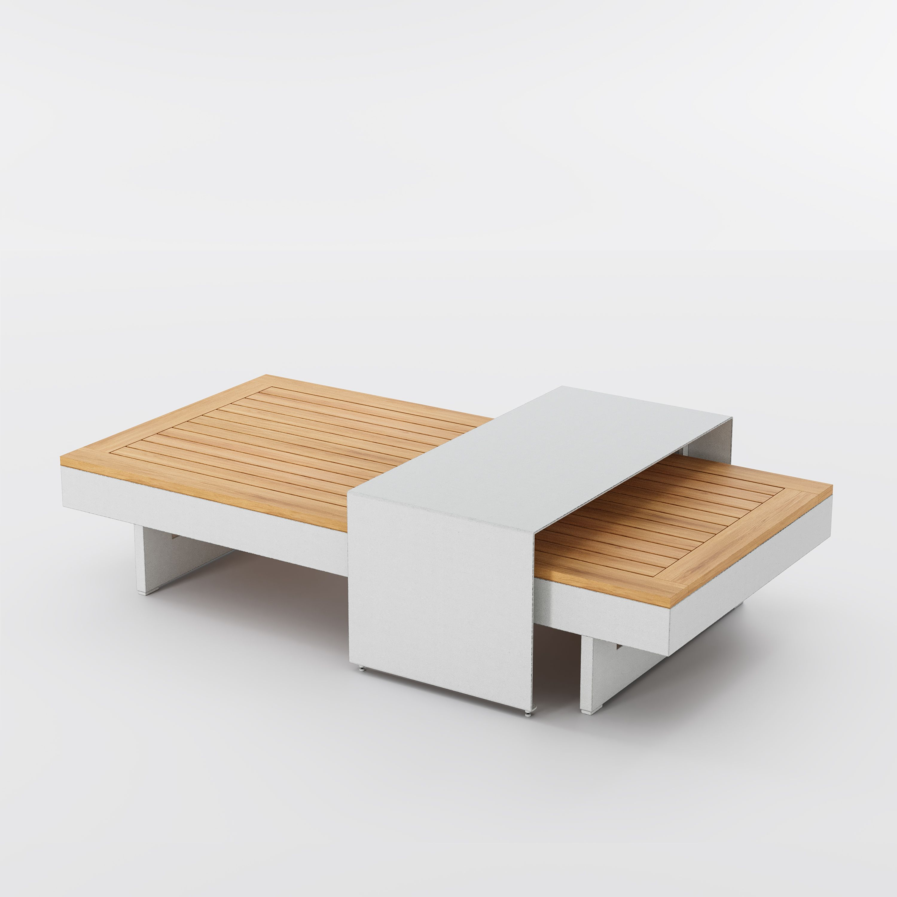 Solterra 140 cm Outdoor Coffee Table