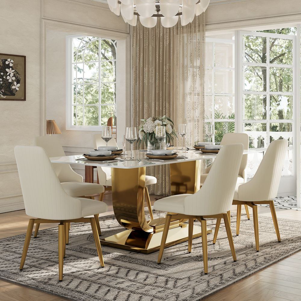 Savora Set of 2 Upholstered Dining Chairs