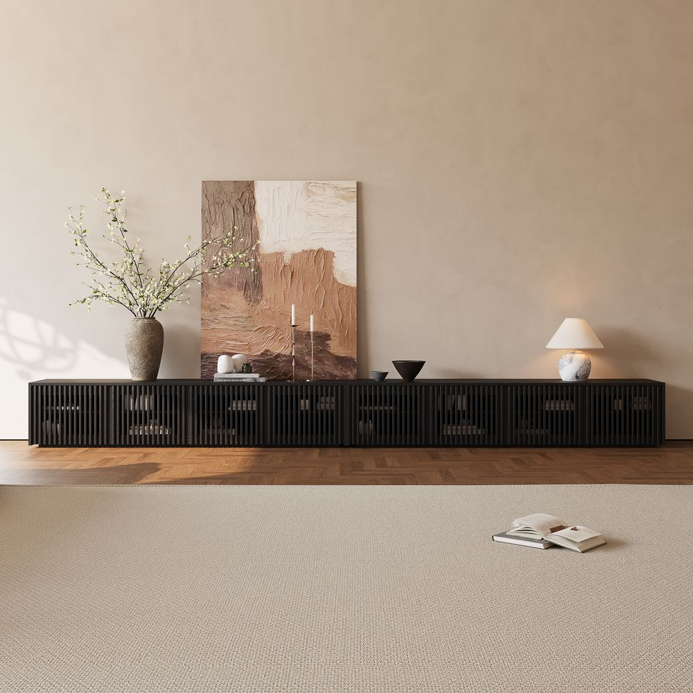 Aeolus Modern Wood TV Stand