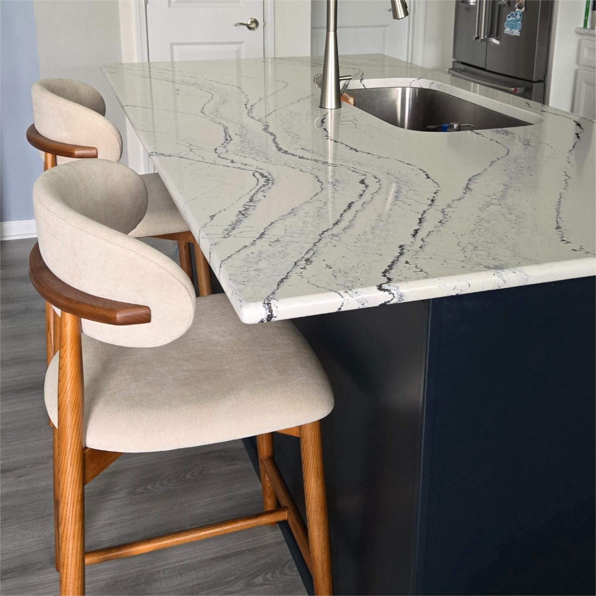 Lawson 61 cm Mid-Century Counter Stools — Set of 2