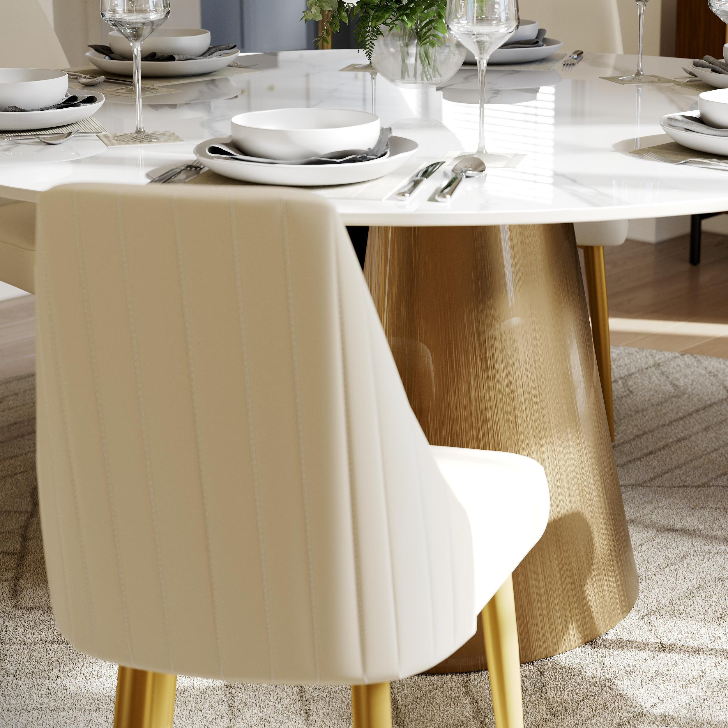 Savora Set of 2 Upholstered Dining Chairs