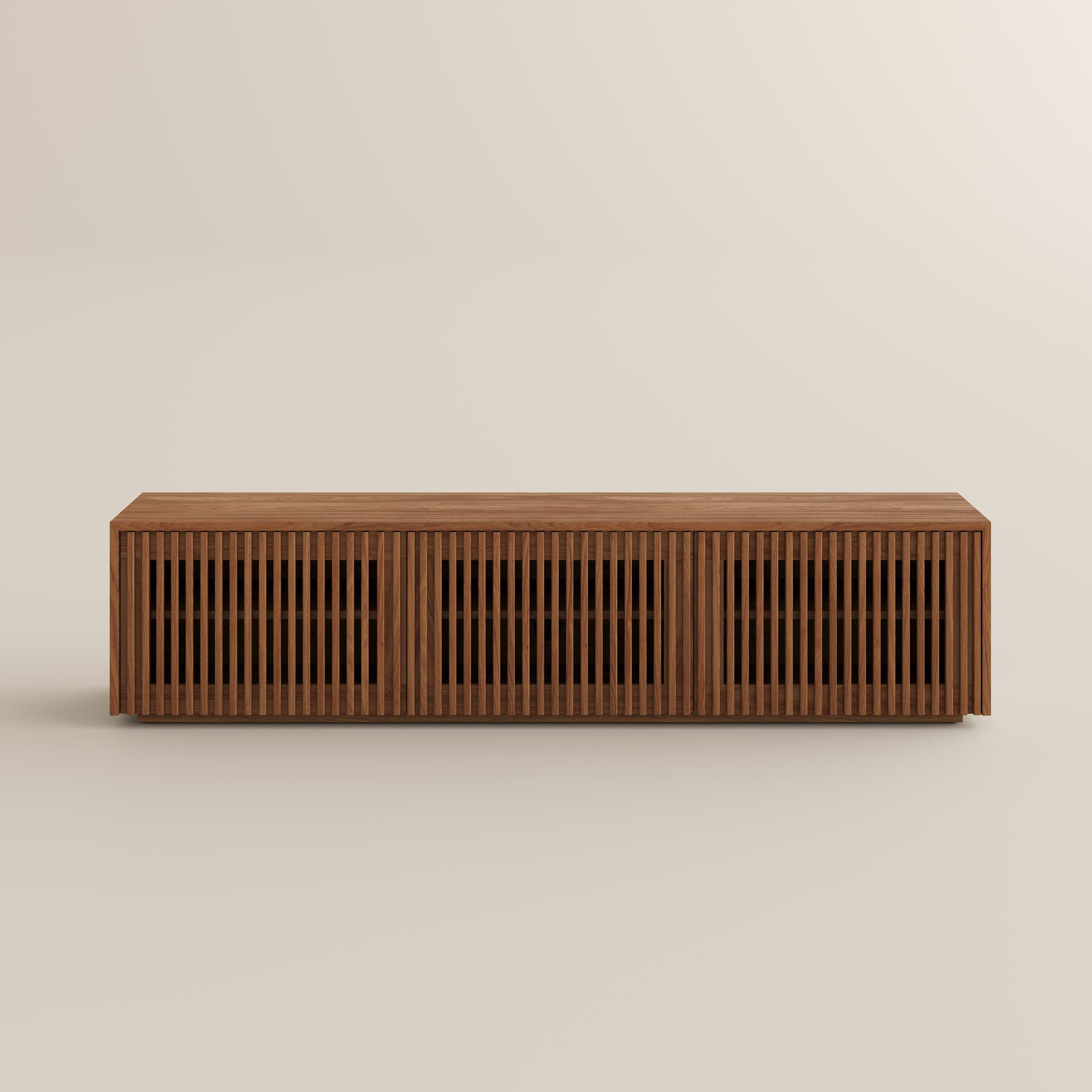 Aeolus Modern Wood TV Stand