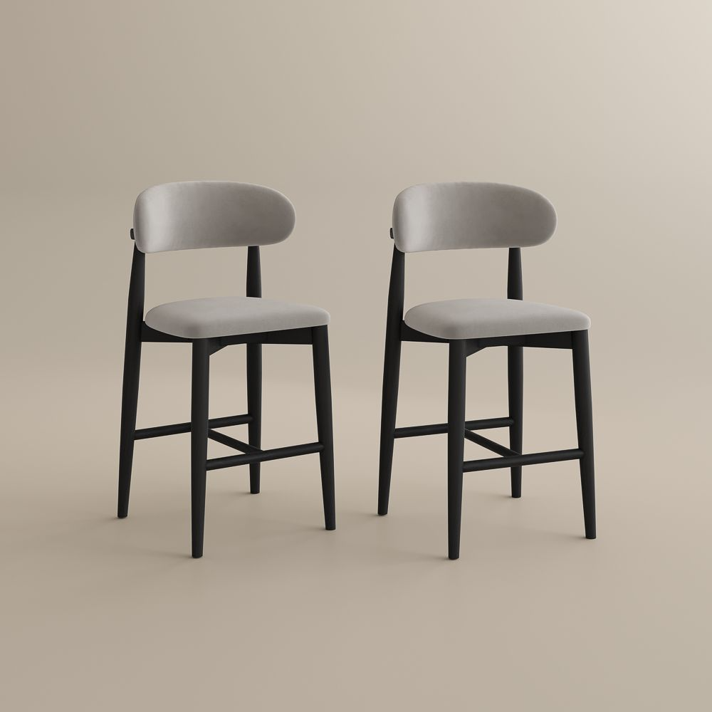 Lawson 61 cm Mid-Century Counter Stools — Set of 2