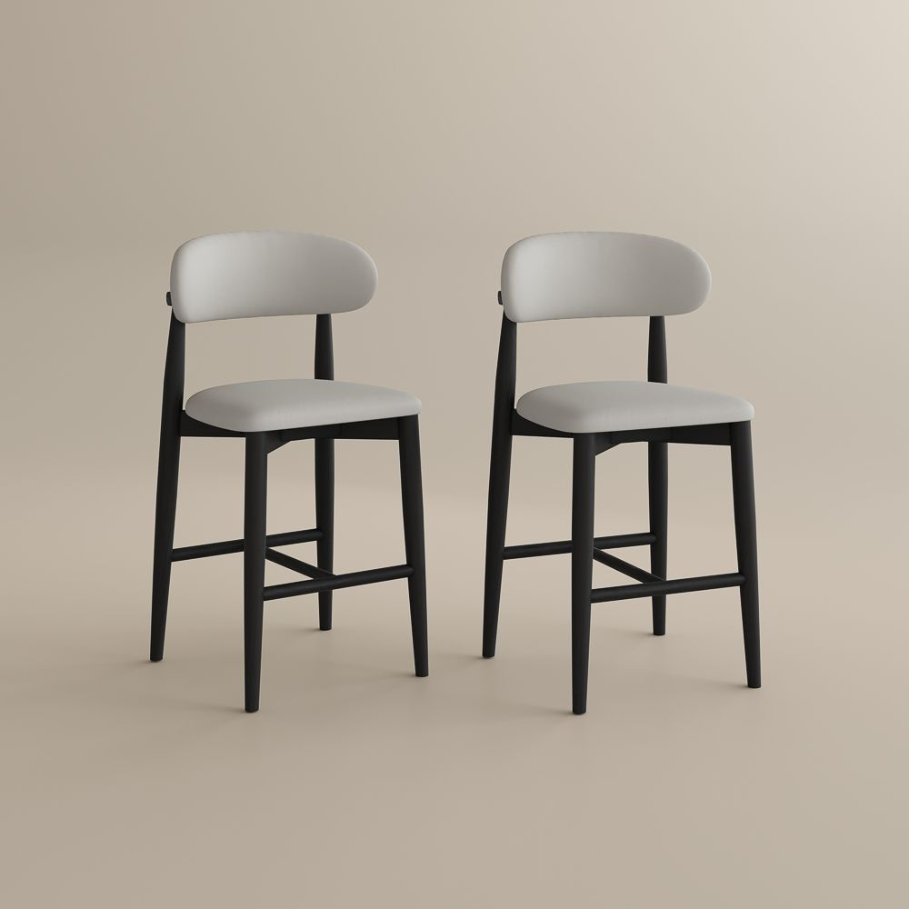 Lawson 61 cm Mid-Century Counter Stools — Set of 2
