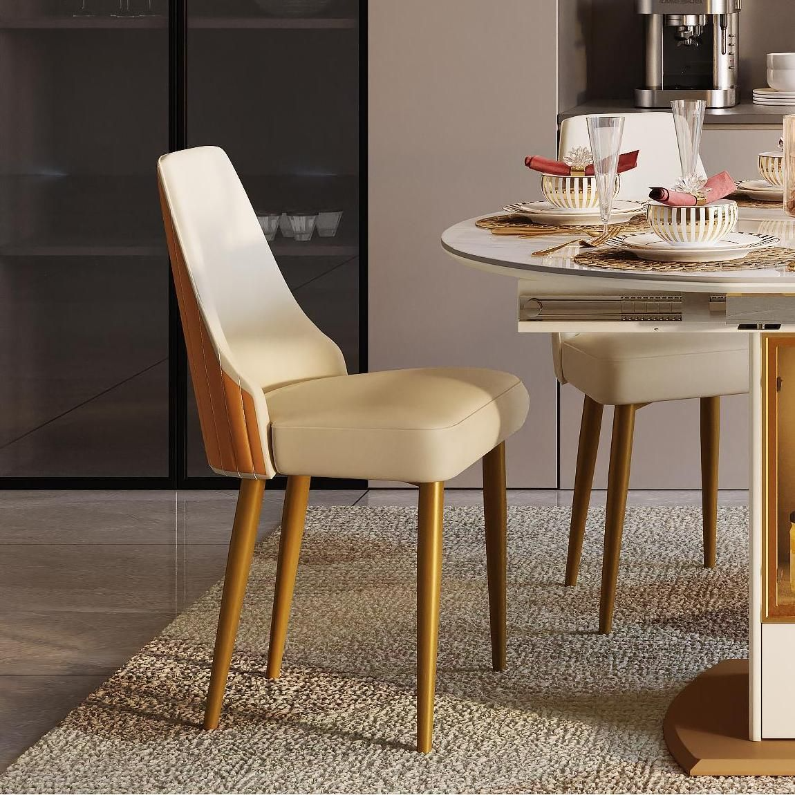 Savora Set of 2 Upholstered Dining Chairs