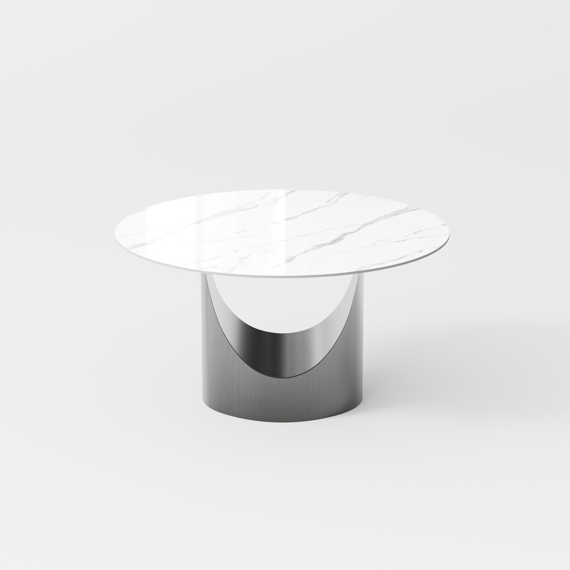 Aurelio Luxe Round Sintered Stone Dining Table