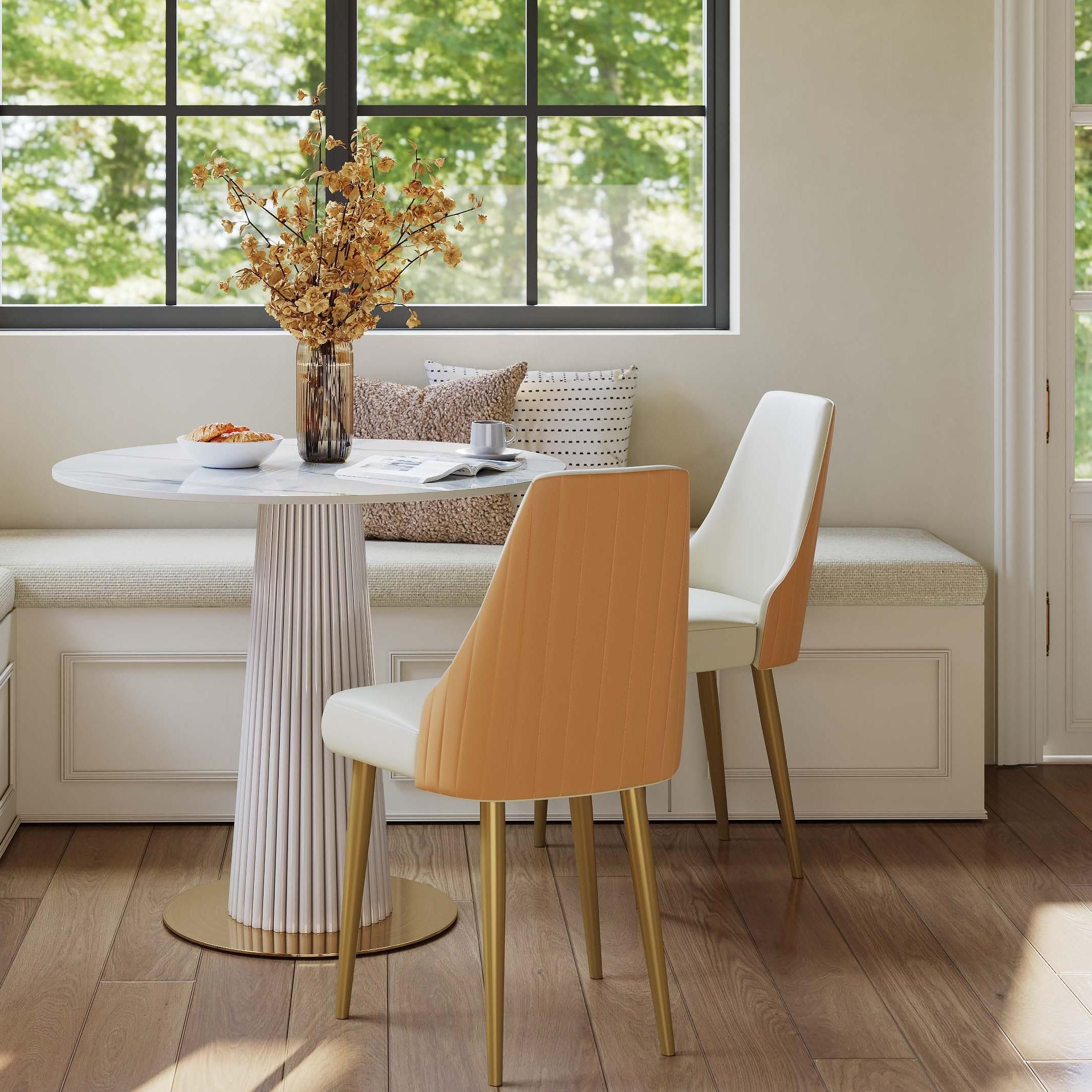 Savora Set of 2 Upholstered Dining Chairs